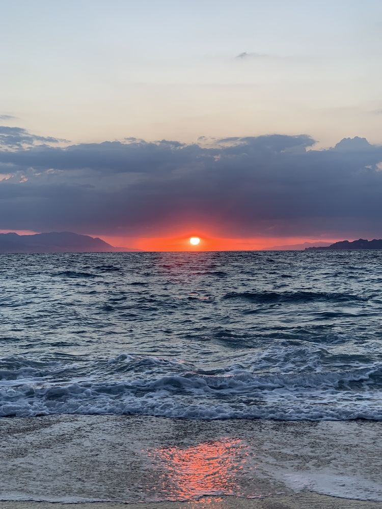 Sunset in Loutraki