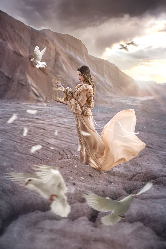 You start to be free when you realize that the cage is your thoughts