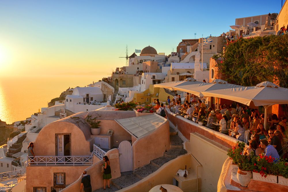 Oia sunset.