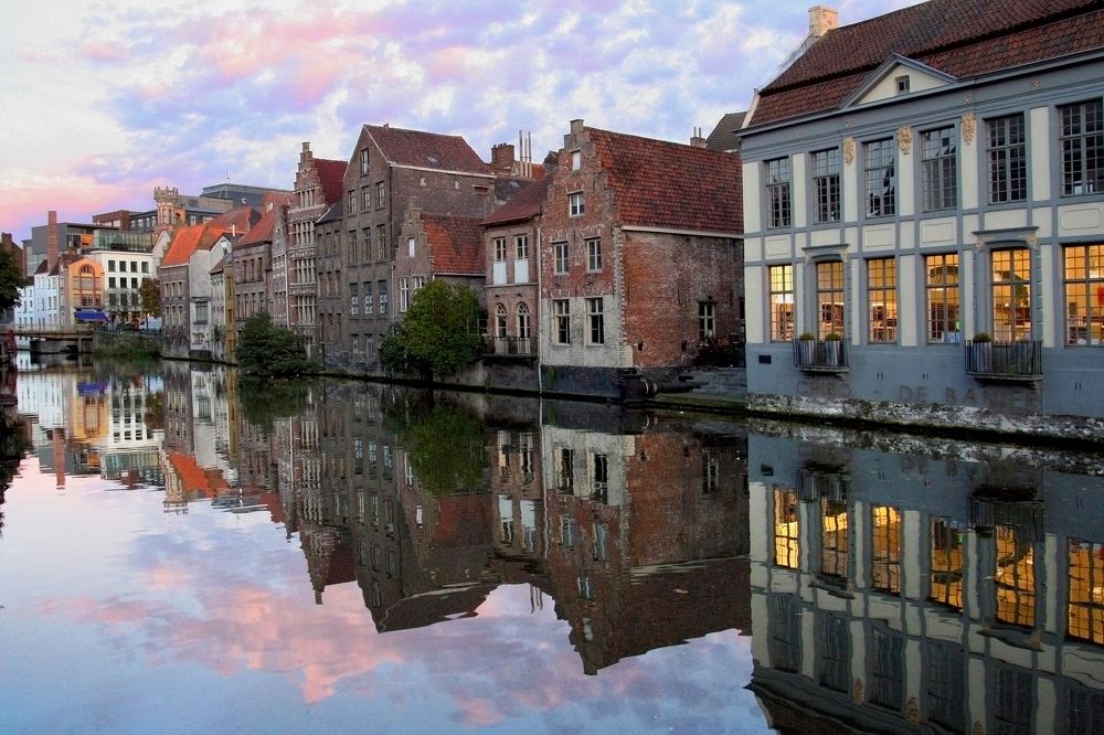 Вечерний Гент.