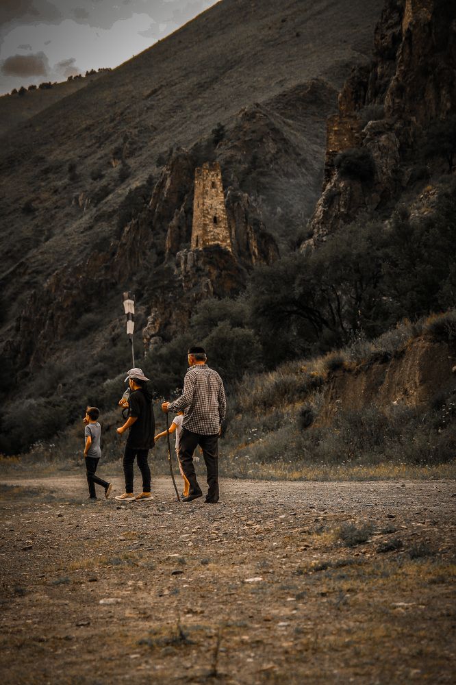 Armkhi. Mountains of the North Caucasus