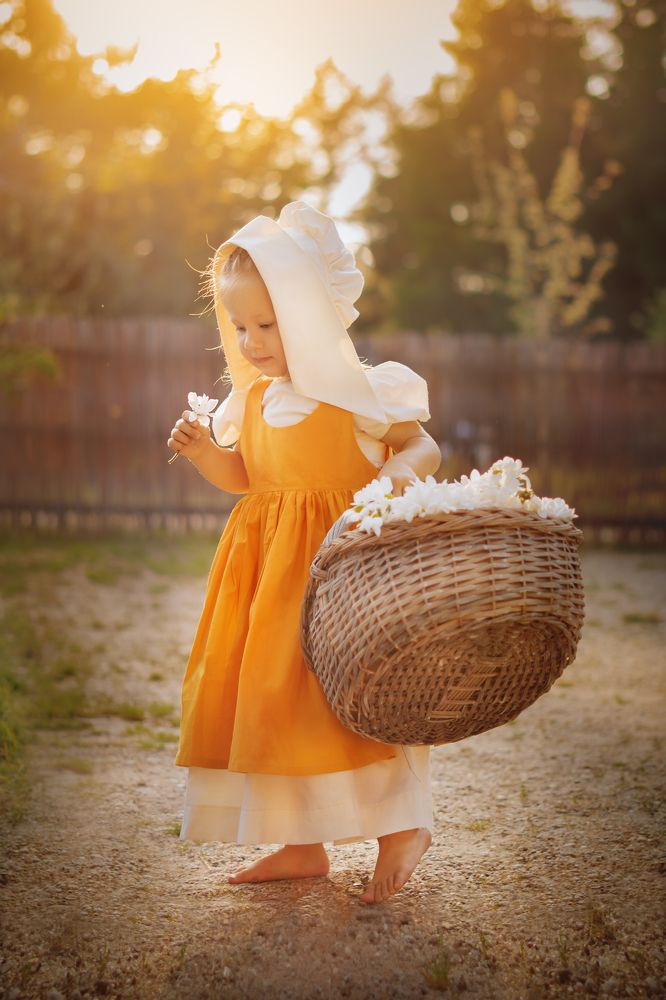 Золушка с цветами