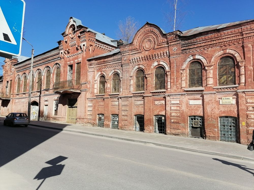 Город Елец. Табачная фабрика.