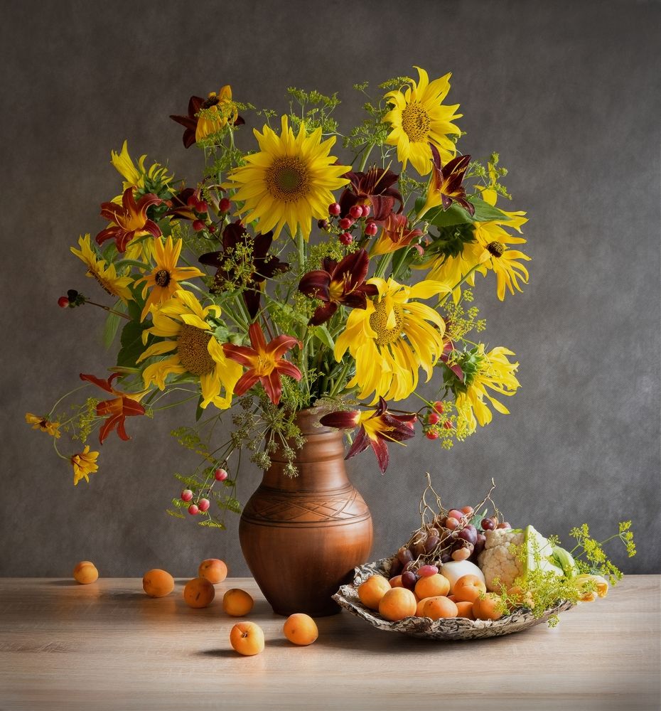 Подсолнухи