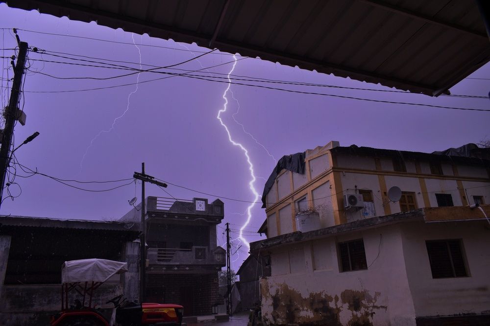 Lighting in the village