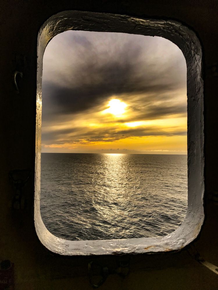 Морской закат