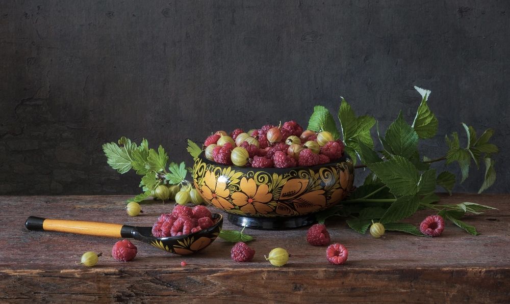 Ах какою сладкой малина была!