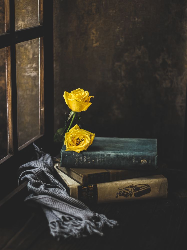 Books & Flowers