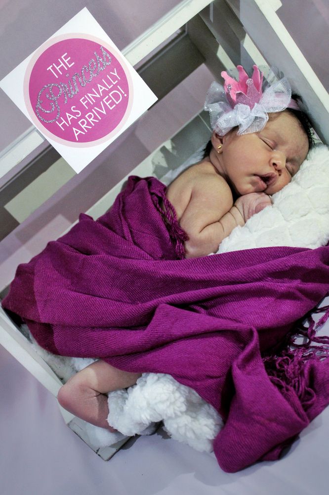 The princess has finally arrived!