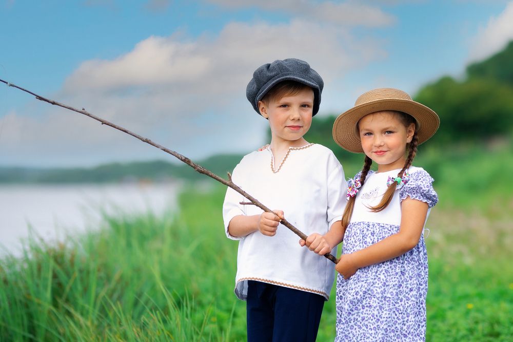 Рыбачка и Рыбак