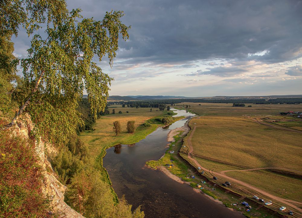 Вечер на реке Зилим