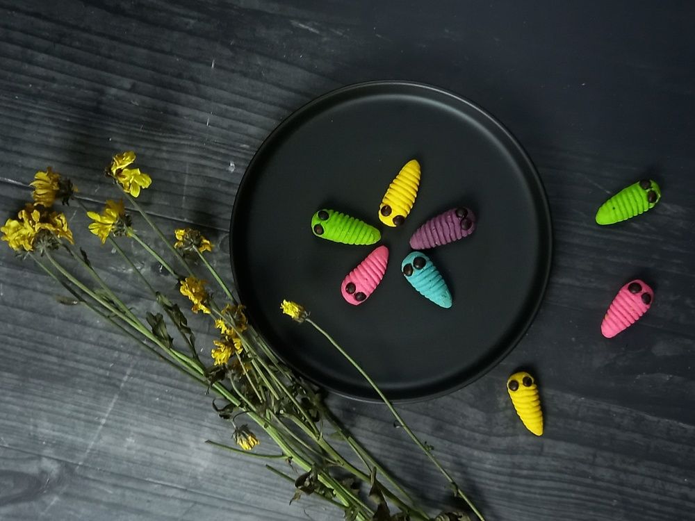 Beautiful sago cookies