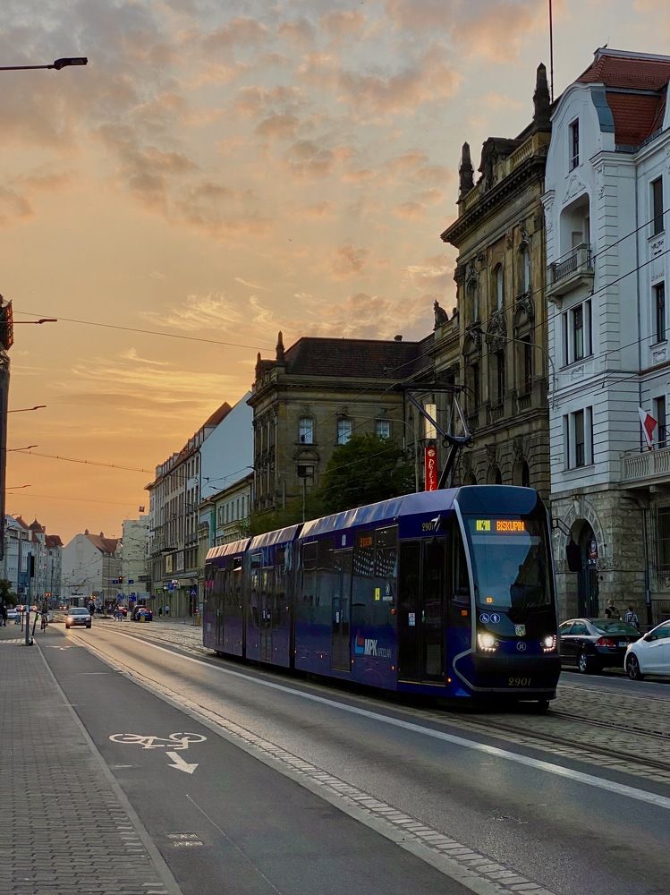 Вечерний Вроцлав