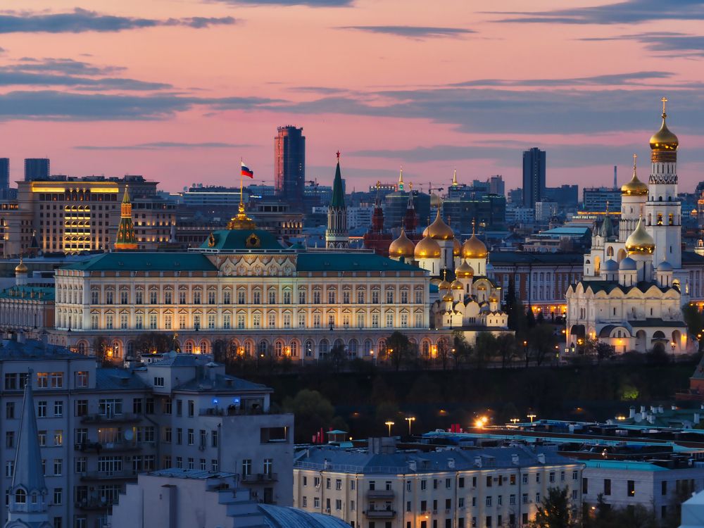 Закатный Кремль