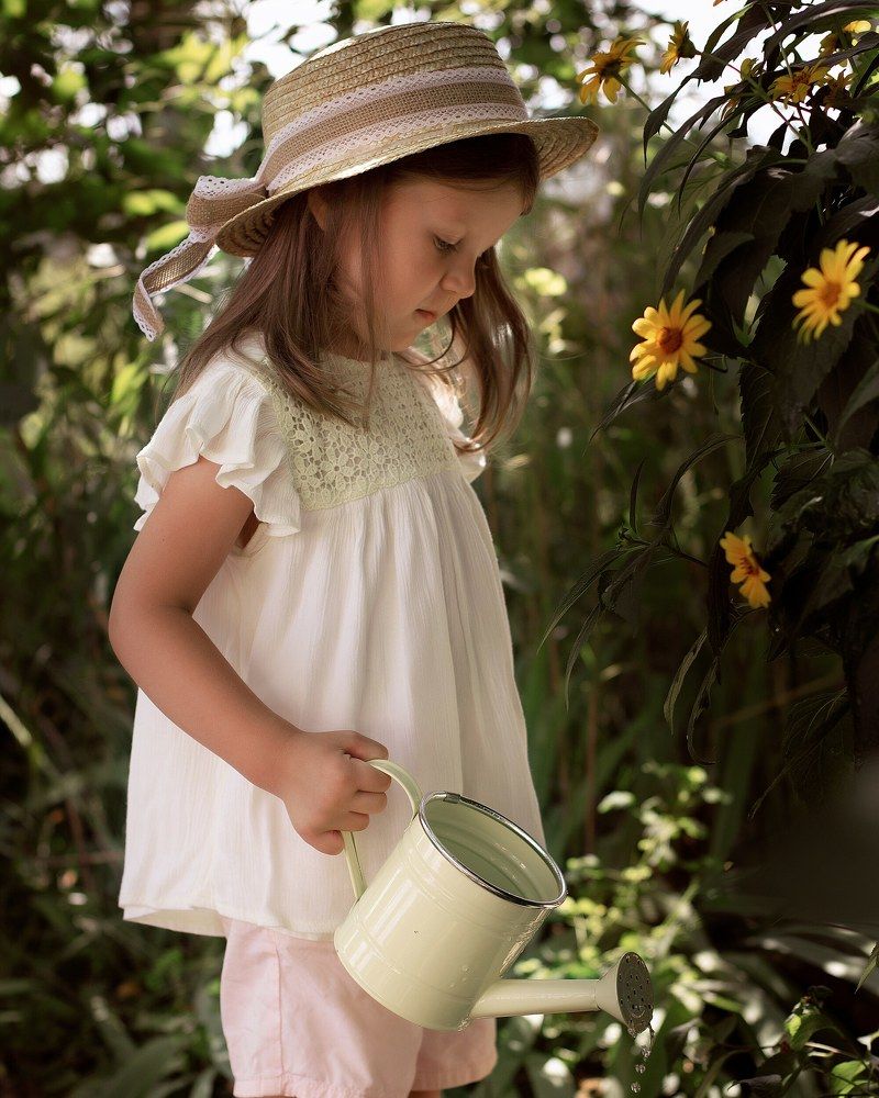 Утро маленького садовника