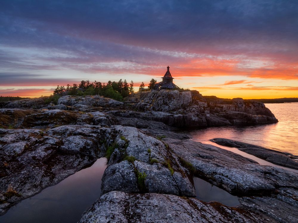 церковь без крестов. ладожские шхеры