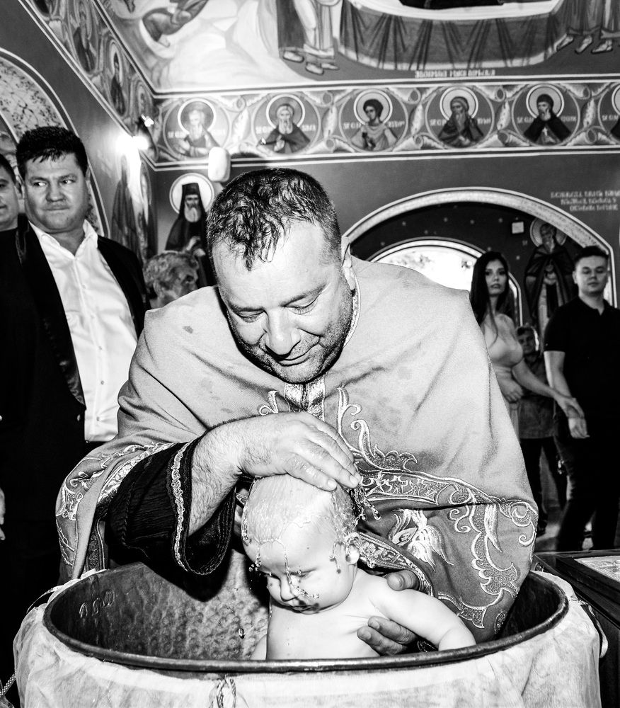 Holy Baptism, Romanian Church
