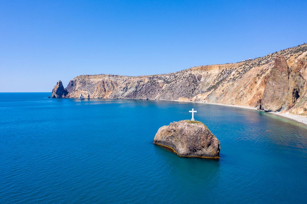 Мыс Фиолент и скала Святого Явления