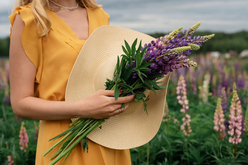 Прогулка в люпинах