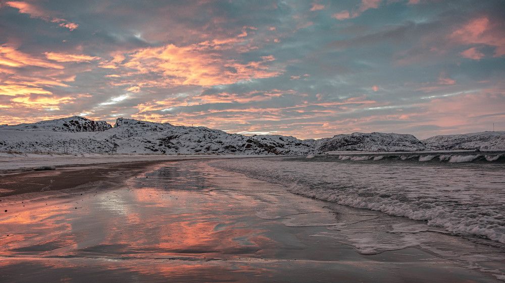 Рассвет из пены морской
