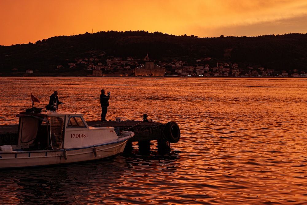 Sunset in Çanakkale