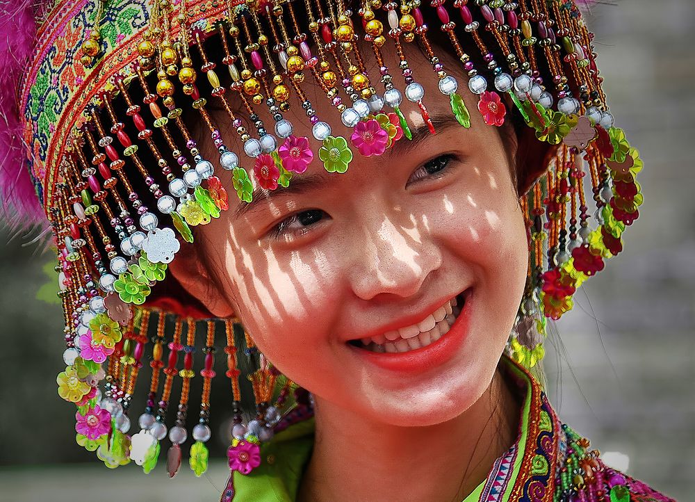 H'Mong ethnic minority girl