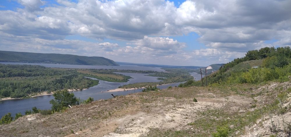 Волжские просторы