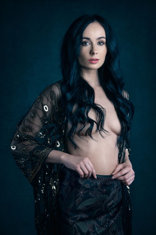 Portrait of a beautiful girl