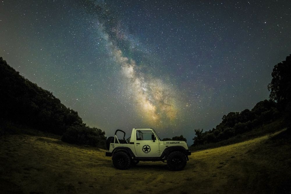 When you parked under MilkyWay