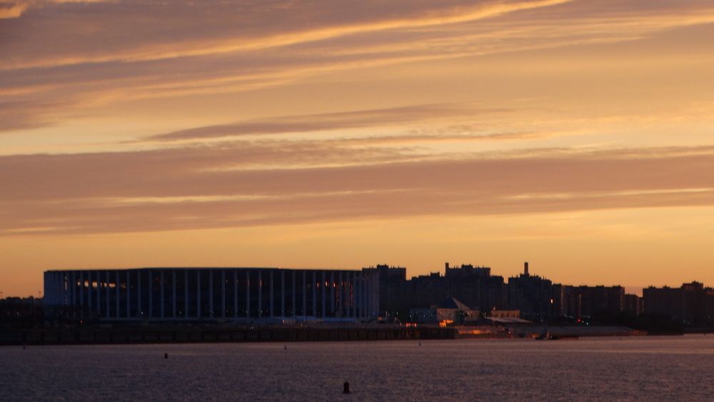 Закат в Нижнем Новгороде