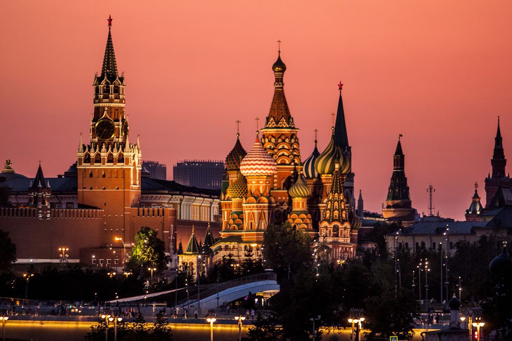 Вечерний Кремль