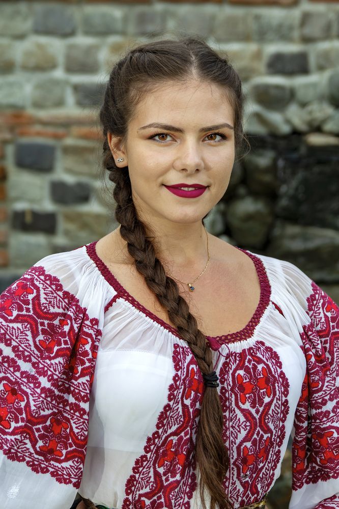 The girl from Moldova