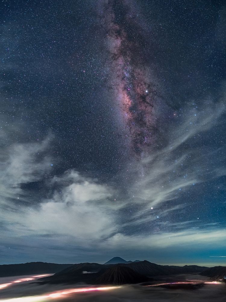 Panorama milkyway shot