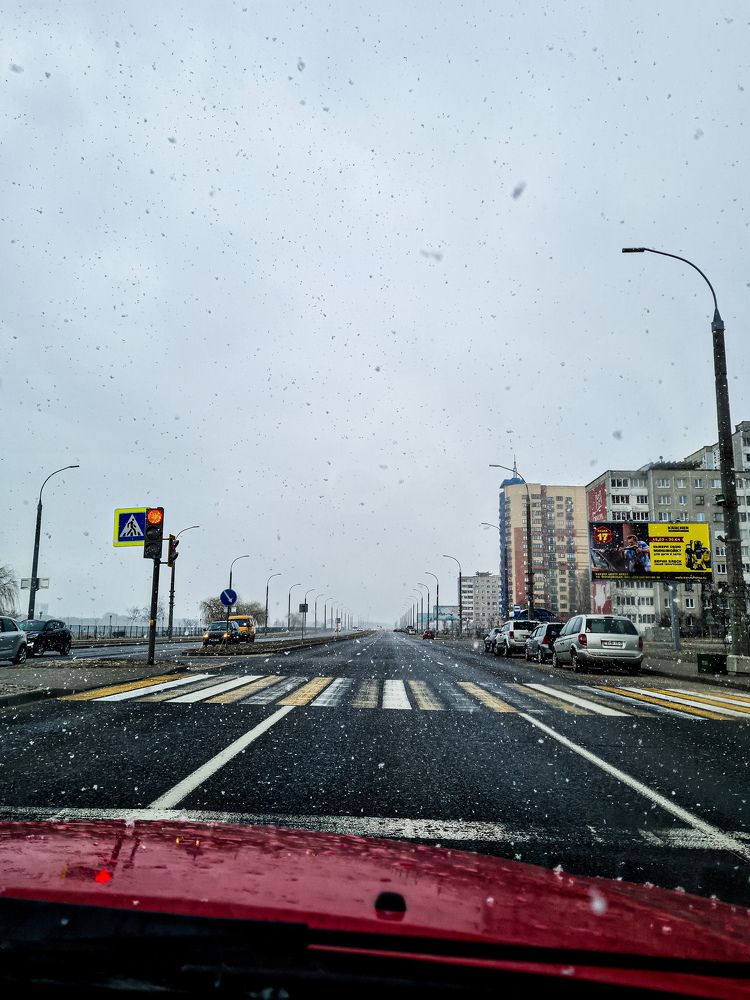 Road in city