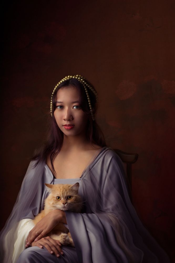 The Lady and The Cat