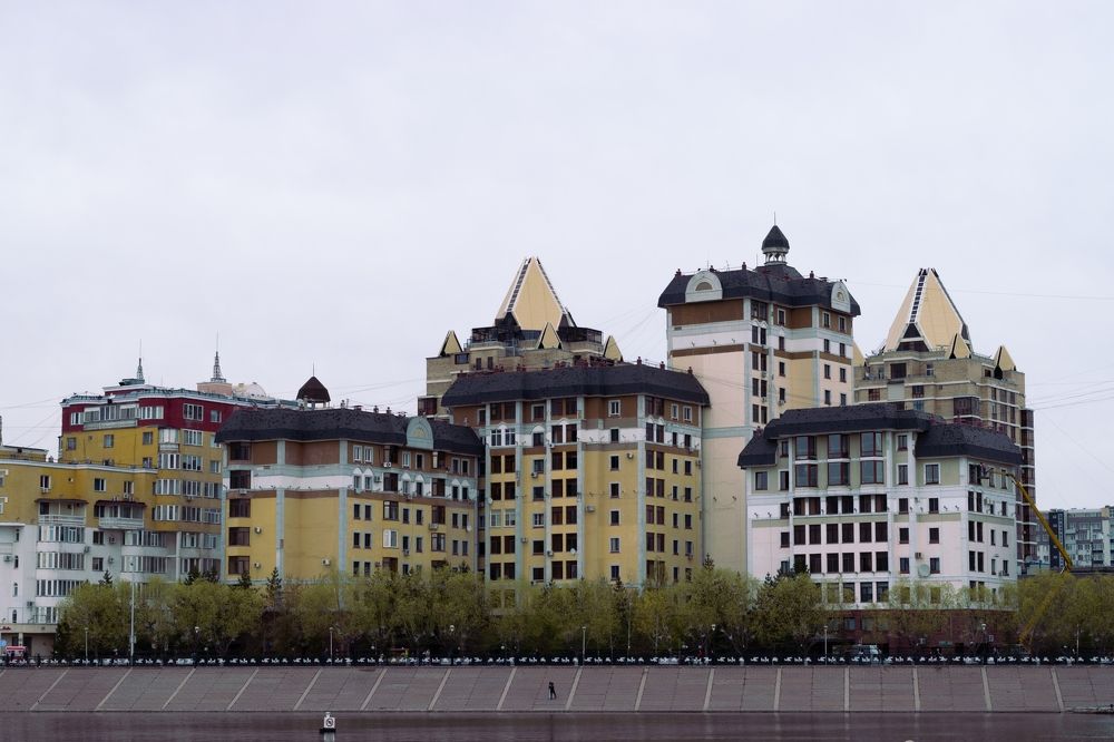 Уютный городской квартал