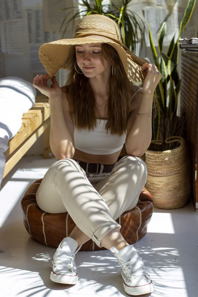 Соломенная шляпка