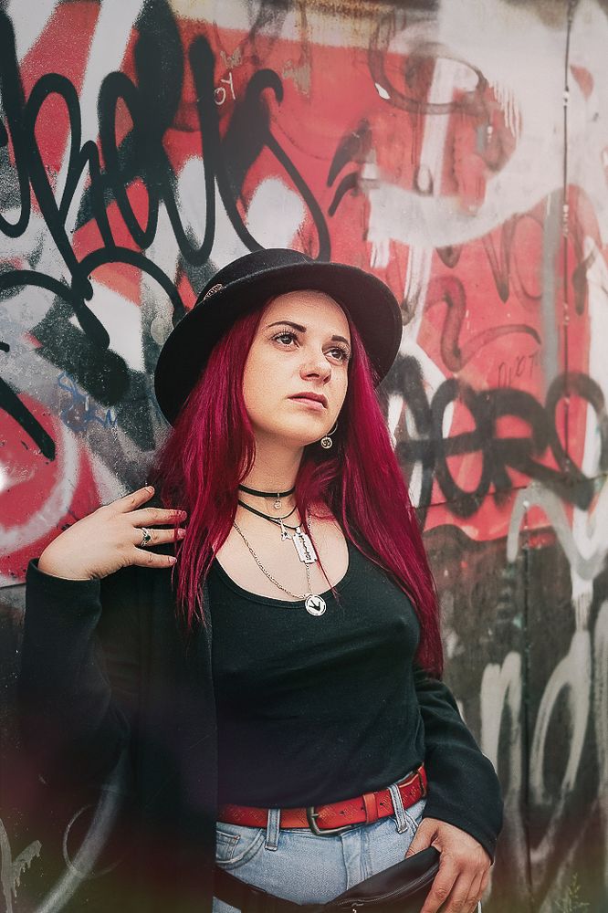 Вероника граффити