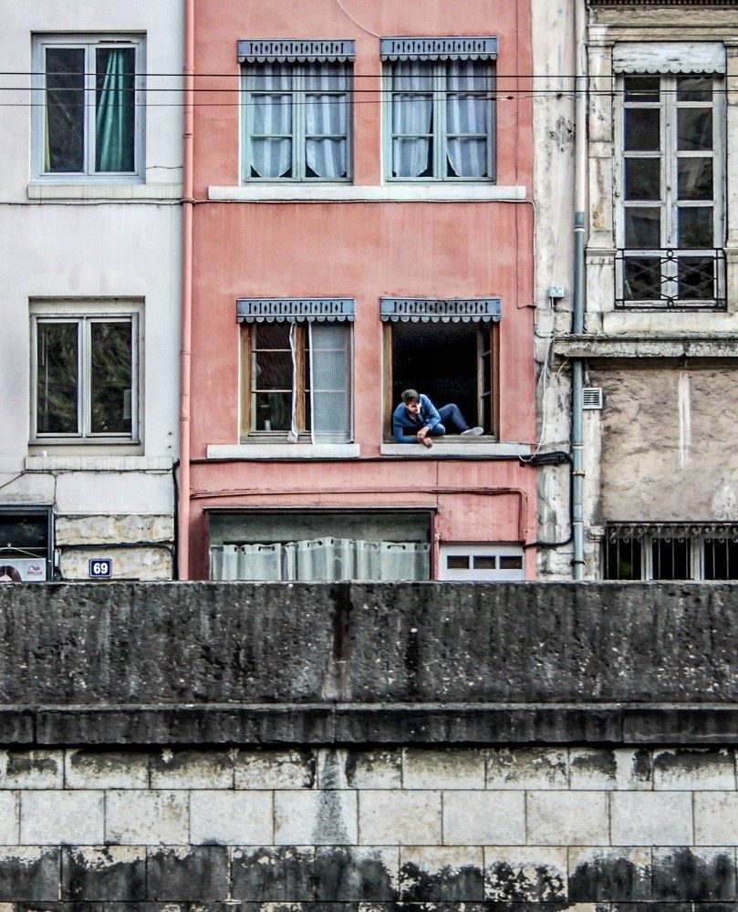 The boy at the window