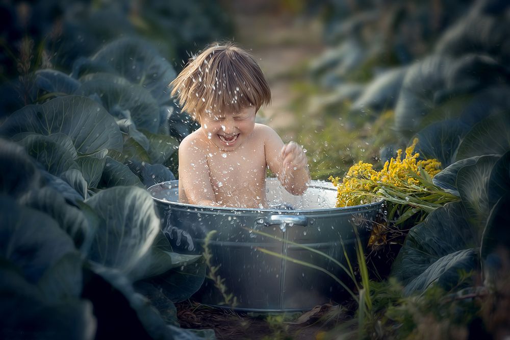Мальчик в капусте