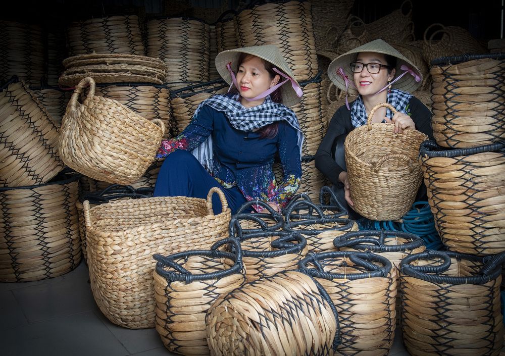 Đan giỏ lục bình