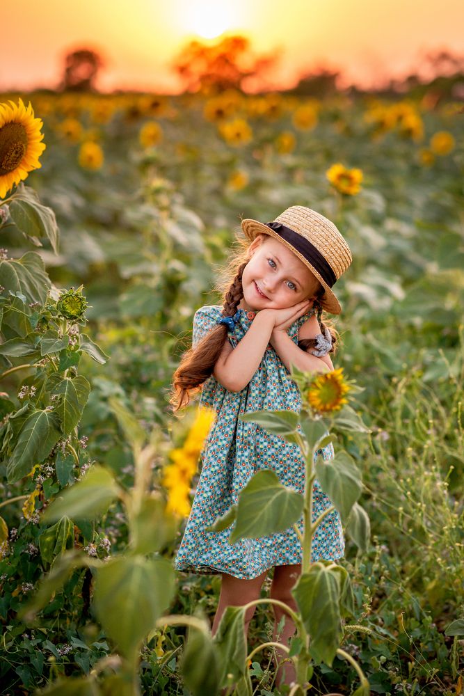Солнышко в подсолнушках