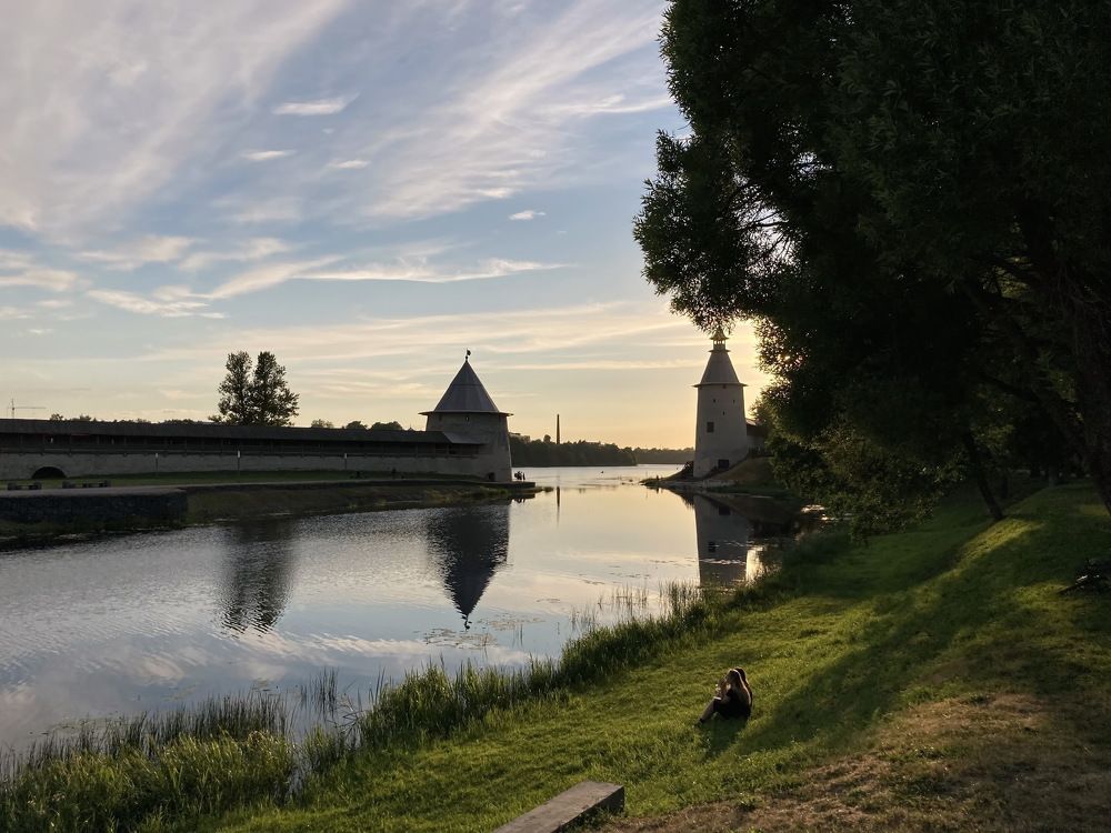 Вечер на Пскове