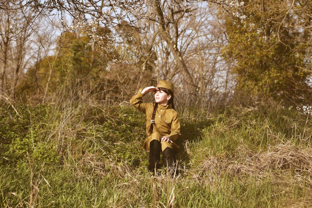 В чистое мирное небо