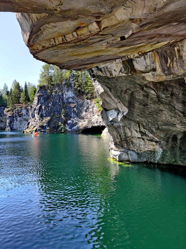 Мраморный карьер Рускеала