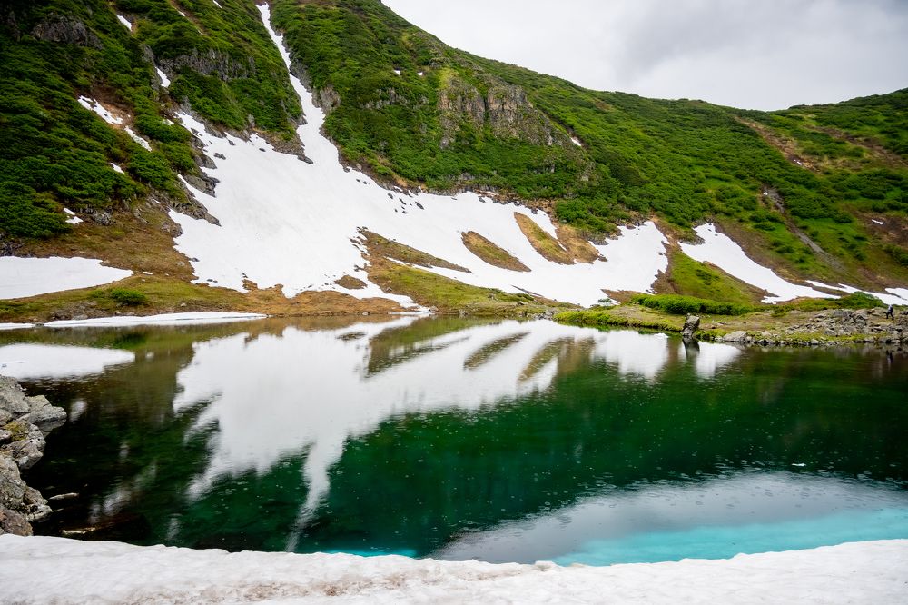 Камчатка. Голубые озера