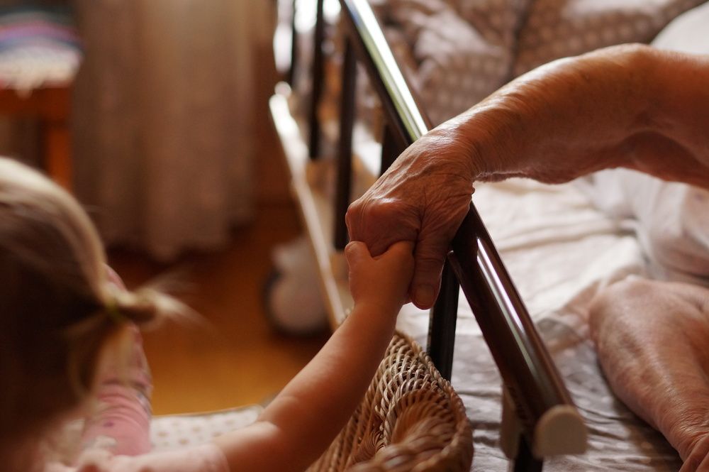 Прощание с бабушкой