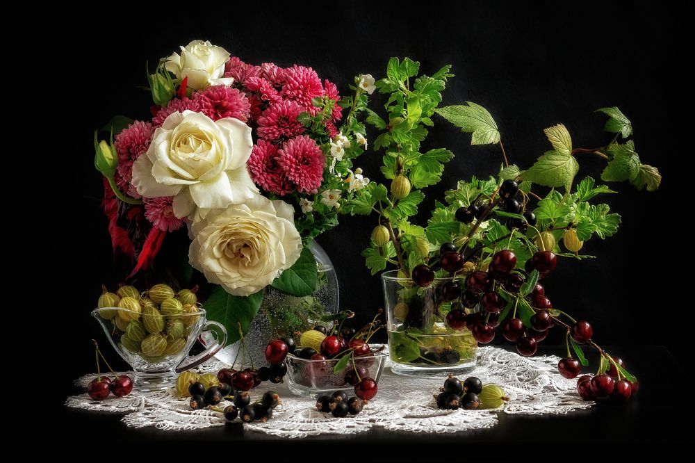 Цветочно-ягодное настроение