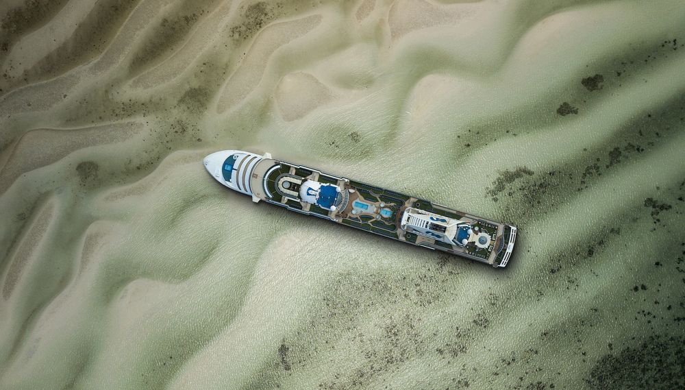 Stranded steel whale