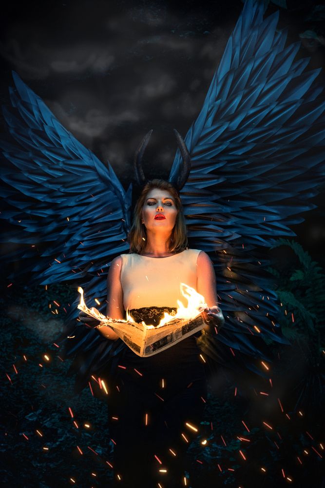 Тёмный Ангел светлого Огня